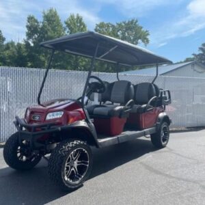 2023 Club Car® Onward® Lifted 6 Passenger Gas Candy Metallic Red