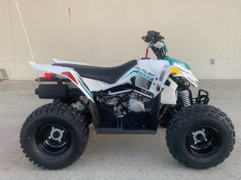 New 2024 Polaris Outlaw 110 EFI Youth ATV