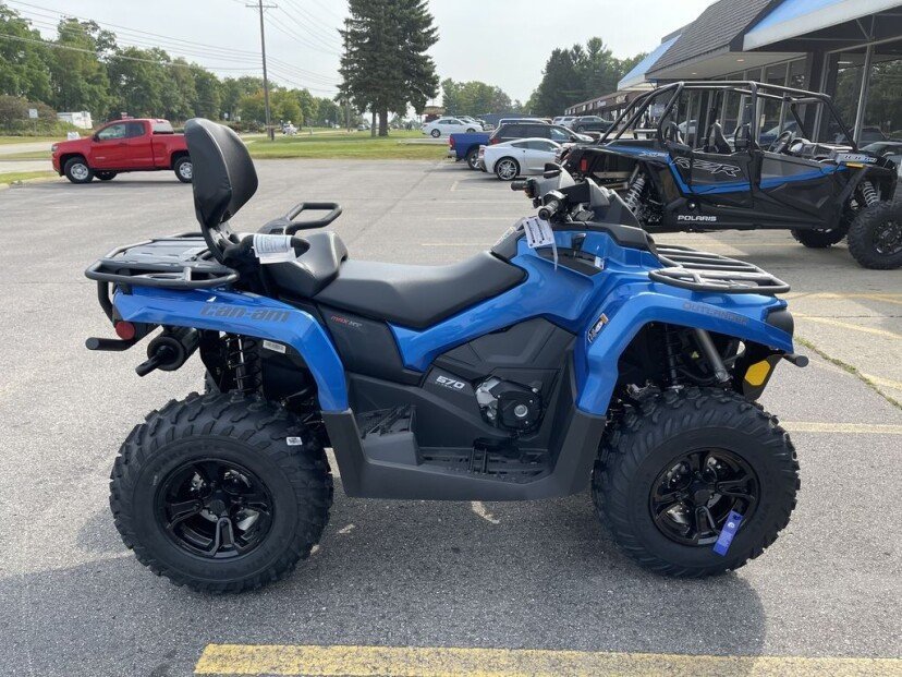 New 2022 Can-Am Outlander MAX 570 Mud-Ready Two-Up ATV